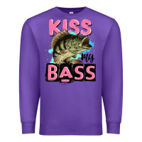 Purple kiss my bass Premium Sweatshirt - JahusDesignShop