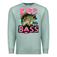 Seafoam kiss my bass Premium Sweatshirt - JahusDesignShop