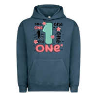 Pigment Midnight Navy one  one one one Urban Hoodie - MaliasSmallBusiness