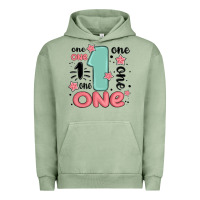 Pigment Oil Green one  one one one Urban Hoodie - MaliasSmallBusiness