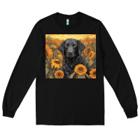 Black black lab Long Sleeve Tee - Unal Design