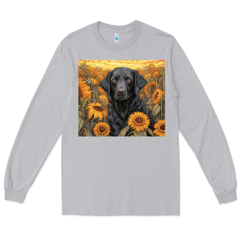 Black Lab Long Sleeve Tee by Unal Design | Teevron