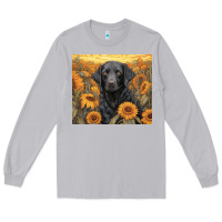 Moon Dust black lab Long Sleeve Tee - Unal Design