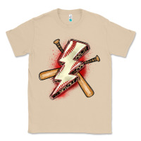 Mushroom baseball lightning bolt Classic Tee - Zillion Design Studio