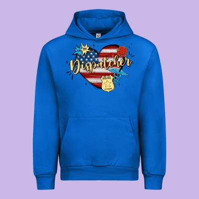911 Dispatcher Urban Hoodie Designed By Maliassmallbusiness