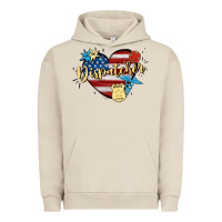 Pigment French Oak 911 dispatcher Urban Hoodie - MaliasSmallBusiness