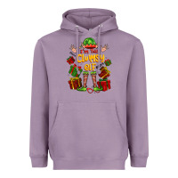 Lavender im the clumsy elf Heavyweight Hoodie - FaDigitalArtStudio