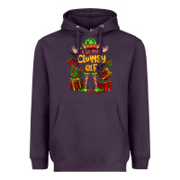 Plum im the clumsy elf Heavyweight Hoodie - FaDigitalArtStudio