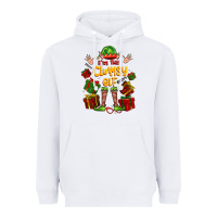 White im the clumsy elf Heavyweight Hoodie - FaDigitalArtStudio