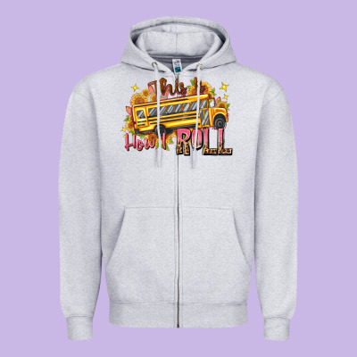 Zipper Hoodie this is how i roll