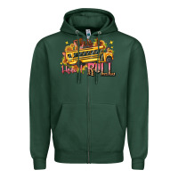 Sports Green this is how i roll Zipper Hoodie - texasbilliewilder