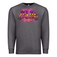 Charcoal Heather it's my birthday Premium Sweatshirt - AdoDesignShop