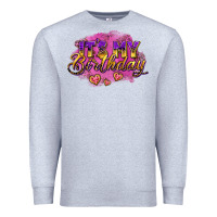 Heather Grey it's my birthday Premium Sweatshirt - AdoDesignShop