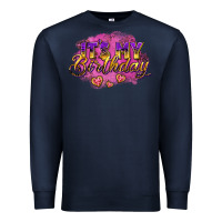 Navy it's my birthday Premium Sweatshirt - AdoDesignShop