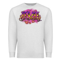 Oatmeal Heather it's my birthday Premium Sweatshirt - AdoDesignShop