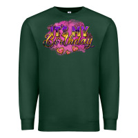 Sports Green it's my birthday Premium Sweatshirt - AdoDesignShop