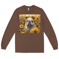 Chestnut bulldog Long Sleeve Tee - Unal Design
