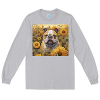 Moon Dust bulldog Long Sleeve Tee - Unal Design