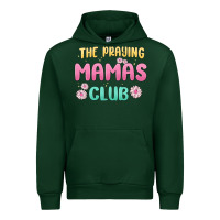 Forest Green the praying mamas club Urban Hoodie - MaliasSmallBusiness