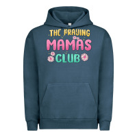 Pigment Midnight Navy the praying mamas club Urban Hoodie - MaliasSmallBusiness