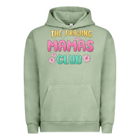 Pigment Oil Green the praying mamas club Urban Hoodie - MaliasSmallBusiness