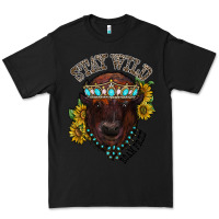 Black turquoise bison Premium Tee - RacoonDesign