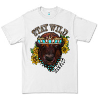 White turquoise bison Premium Tee - RacoonDesign
