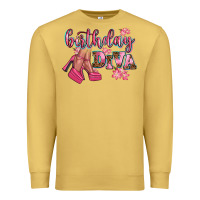 Antique Gold birthday diva Premium Sweatshirt - AdoDesignShop