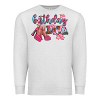 Oatmeal Heather birthday diva Premium Sweatshirt - AdoDesignShop
