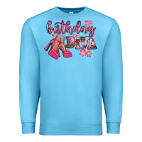 Ocean Blue birthday diva Premium Sweatshirt - AdoDesignShop