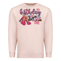 Pale Pink birthday diva Premium Sweatshirt - AdoDesignShop