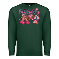 Sports Green birthday diva Premium Sweatshirt - AdoDesignShop