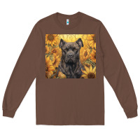 Chestnut cane corso Long Sleeve Tee - Unal Design