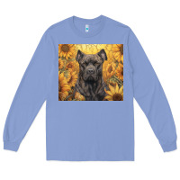Colony Blue cane corso Long Sleeve Tee - Unal Design