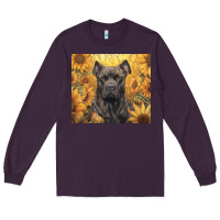 Plum cane corso Long Sleeve Tee - Unal Design