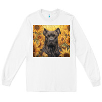 White cane corso Long Sleeve Tee - Unal Design