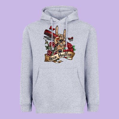 Hair Hustler 3 Heavyweight Hoodie Designed By Sublimationcraftshop