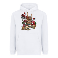 White hair hustler 3 Heavyweight Hoodie - SublimationCraftShop