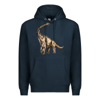 Navy Brachiosaurus Premium Hoodie - LillyAllenDesigns