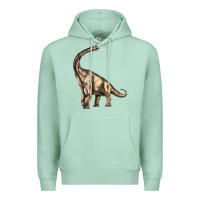 Seafoam Brachiosaurus Premium Hoodie - LillyAllenDesigns