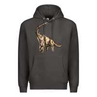Smoke Brachiosaurus Premium Hoodie - LillyAllenDesigns