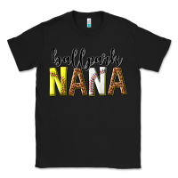 Black ballpark nana with leopard Classic Tee - texasbilliewilder