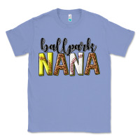 Colony Blue ballpark nana with leopard Classic Tee - texasbilliewilder
