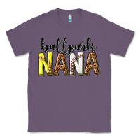 Lavender ballpark nana with leopard Classic Tee - texasbilliewilder
