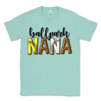 Ballpark Nana With Leopard Classic Tee | Teevron