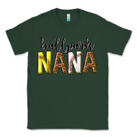 Sports Green ballpark nana with leopard Classic Tee - texasbilliewilder