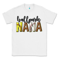 White ballpark nana with leopard Classic Tee - texasbilliewilder