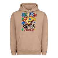 Pigment Burro autism is my super power Urban Hoodie - MaliasSmallBusiness