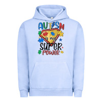 Pigment Grape Ice autism is my super power Urban Hoodie - MaliasSmallBusiness