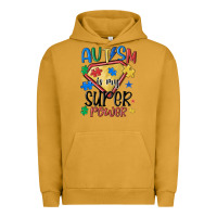 Pigment Peanut Butter autism is my super power Urban Hoodie - MaliasSmallBusiness